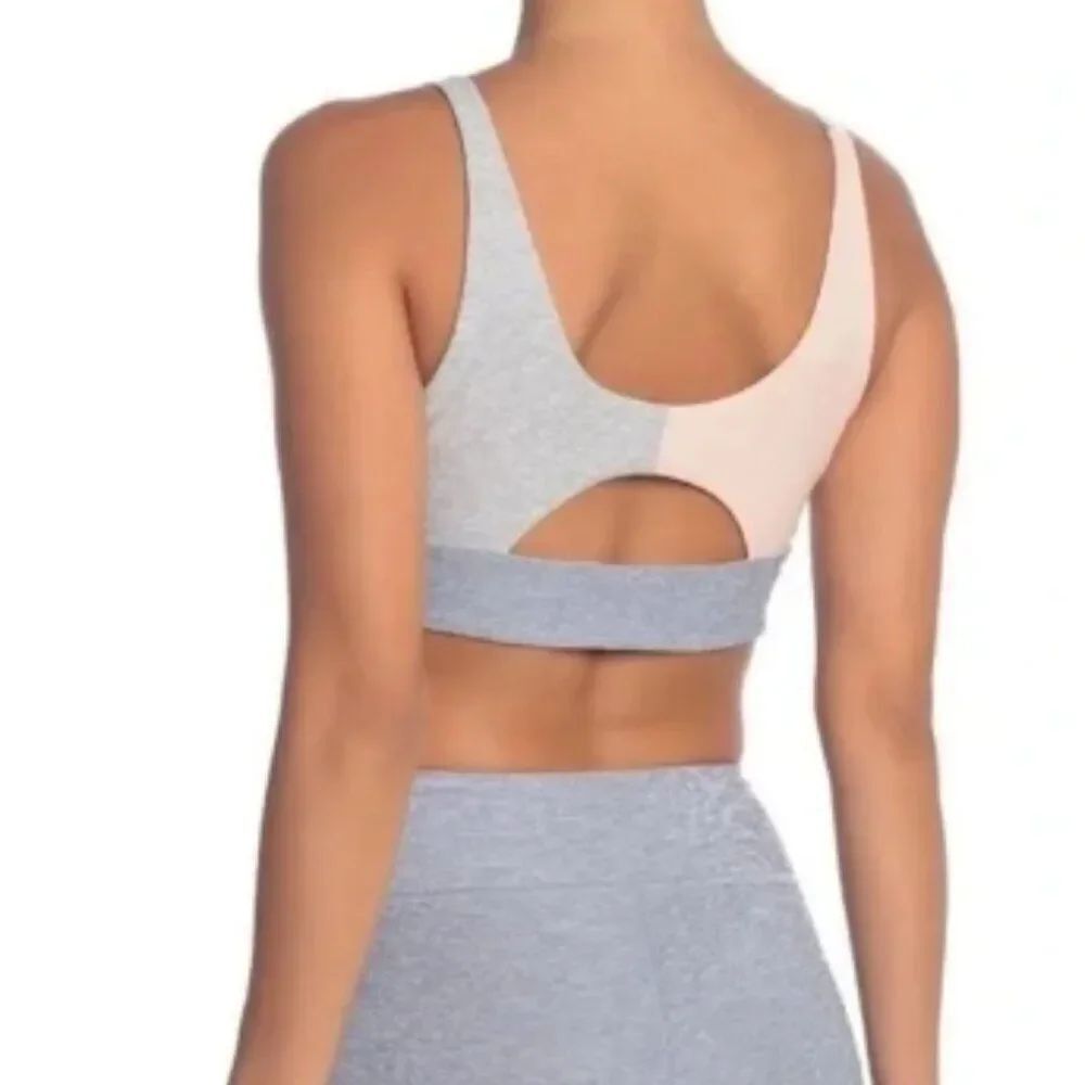Like New! Outdoor Voices Color Block Sports Bra in Size XS